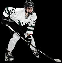 Sam Isbell (PWHL Boston) ready for the face-off